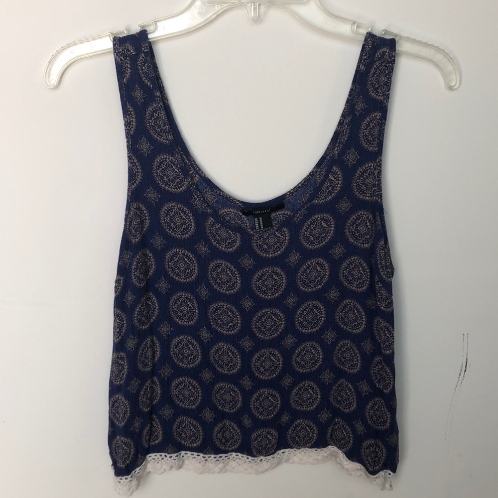 Bohemian style crop top